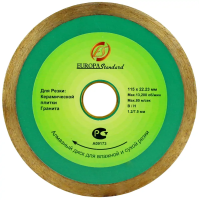 Алмазный диск по керамограниту 115*22.23*7.5*1.4мм PRO Strong СТД-17200115 Алмазный диск по керамограниту 115*22.23*7.5*1.4мм PRO Strong СТД-17200115