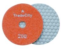 Алмазные гибкие шлифовальные круги TRADECITY Pads 7-STEP №200 D125 Алмазные гибкие шлифовальные круги TRADECITY Pads 7-STEP №200 D125