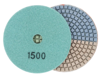 Алмазные гибкие шлифовальные круги ТриКолор Pads 7-STEP.D100 №1500 Алмазные гибкие шлифовальные круги ТриКолор Pads 7-STEP.D100 №1500