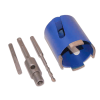 АЛМАЗНАЯ КОРОНКА БЕЗУДАРНАЯ ДЛЯ ПЕРФОРАТОРА SDS-PLUS 45мм АЛМАЗНАЯ КОРОНКА БЕЗУДАРНАЯ ДЛЯ ПЕРФОРАТОРА SDS-PLUS 45мм