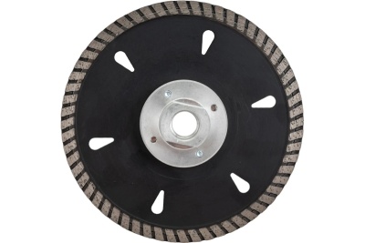 Диск алмазный отрезной турбо с фланцем Worker 125*M14*2,0 мм гранит сухой рез TECH-NICK Диск алмазный отрезной турбо с фланцем Worker 125*M14*2,0 мм гранит сухой рез TECH-NICK