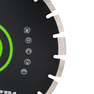 Диск алмазный сегментный Laser PRO D350*2.8*25.4 (40*3.2*12/18) асфальт Диск алмазный сегментный Laser PRO D350*2.8*25.4 (40*3.2*12/18) асфальт