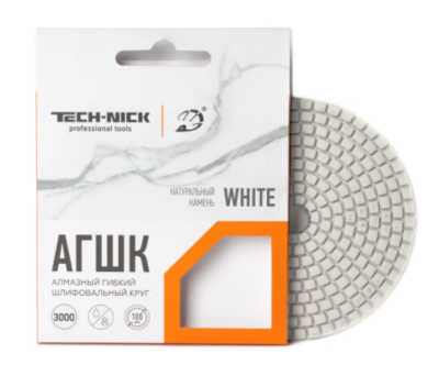 Алмазный Гибкий Шлифовальный Круг WHITE TECH-NICK D100/№200 Алмазный Гибкий Шлифовальный Круг WHITE TECH-NICK D100/№200